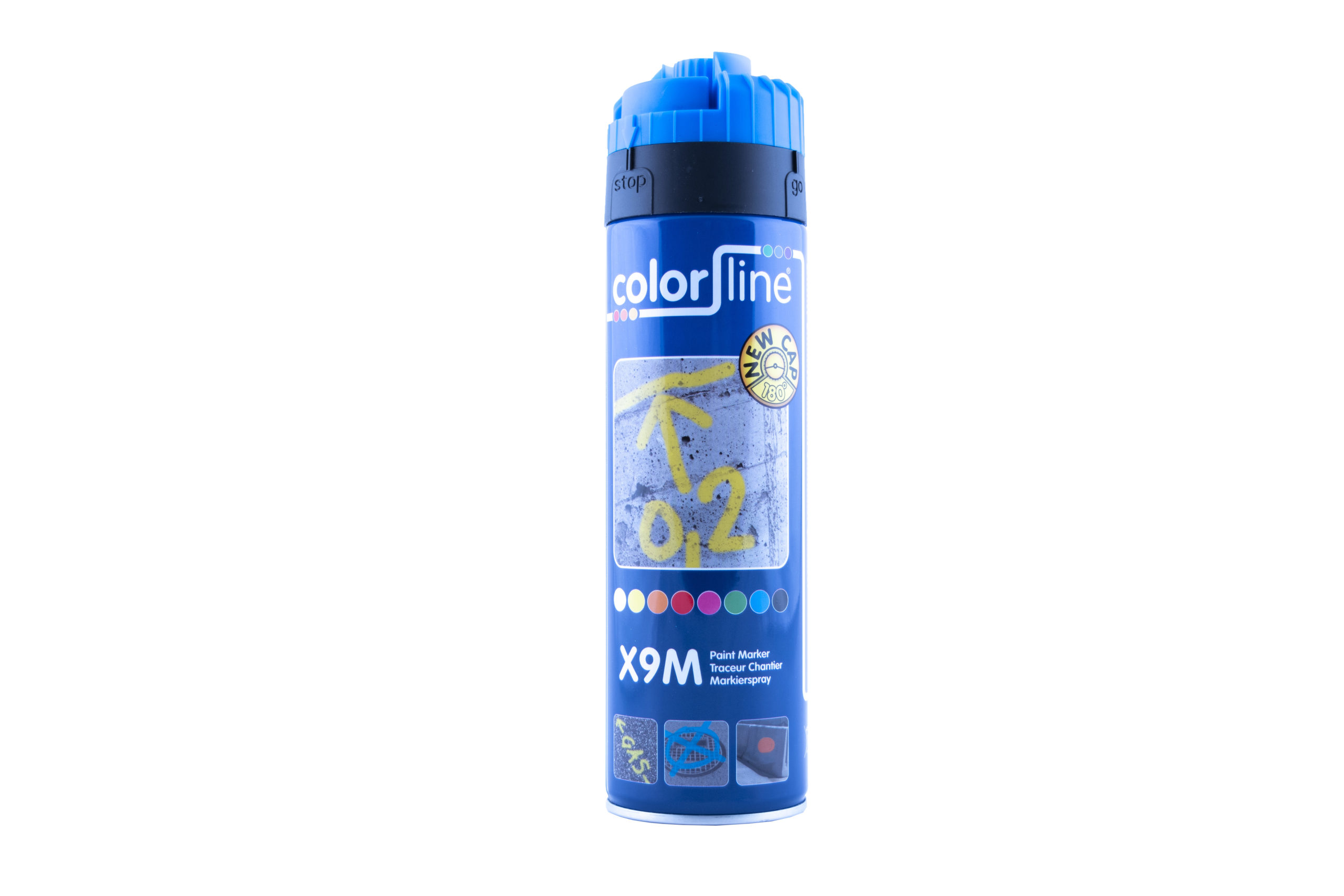 X9M Paint Marker - 500 ml - FLUO BLEU