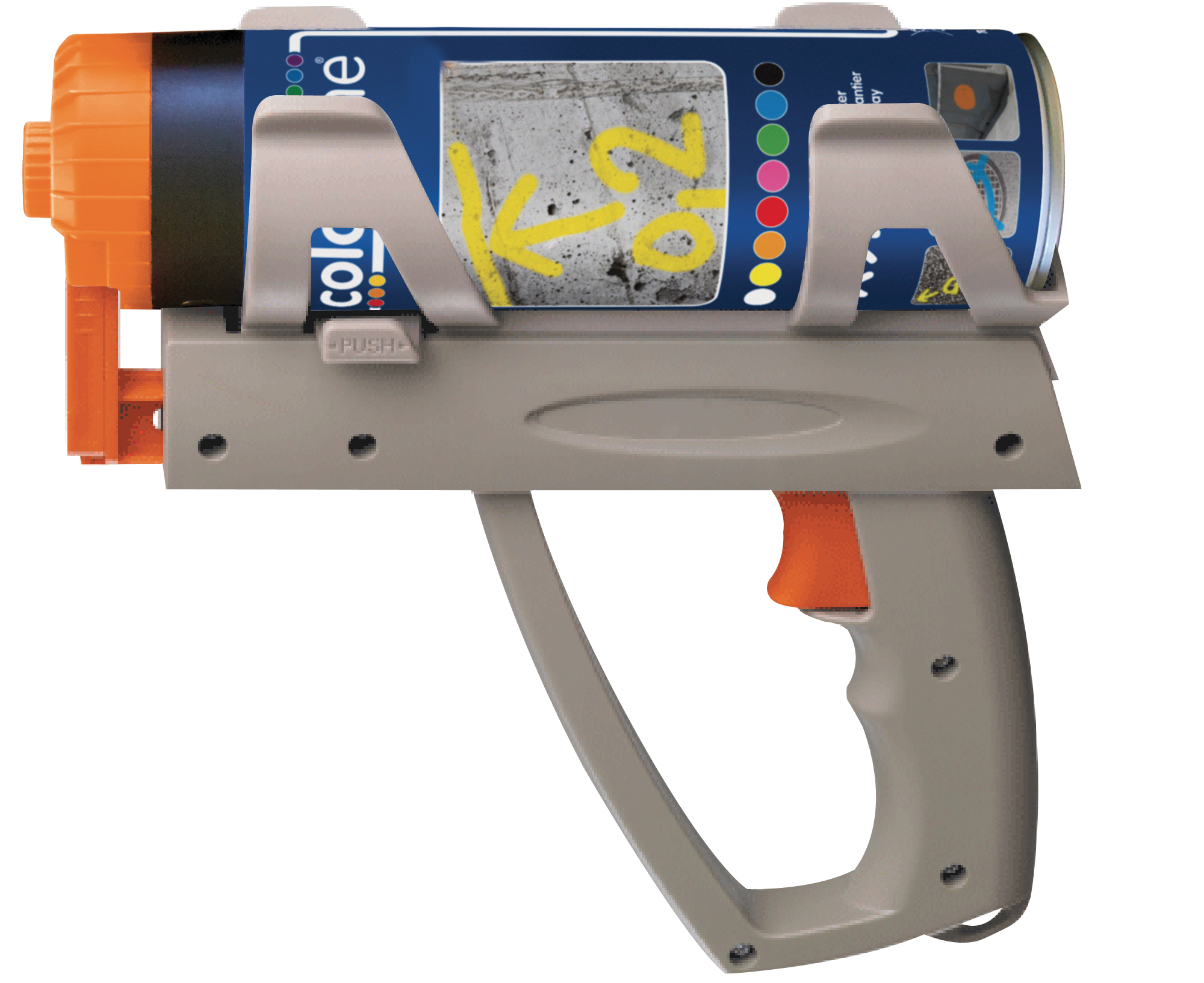 Support aréosol pour Color Line X9M